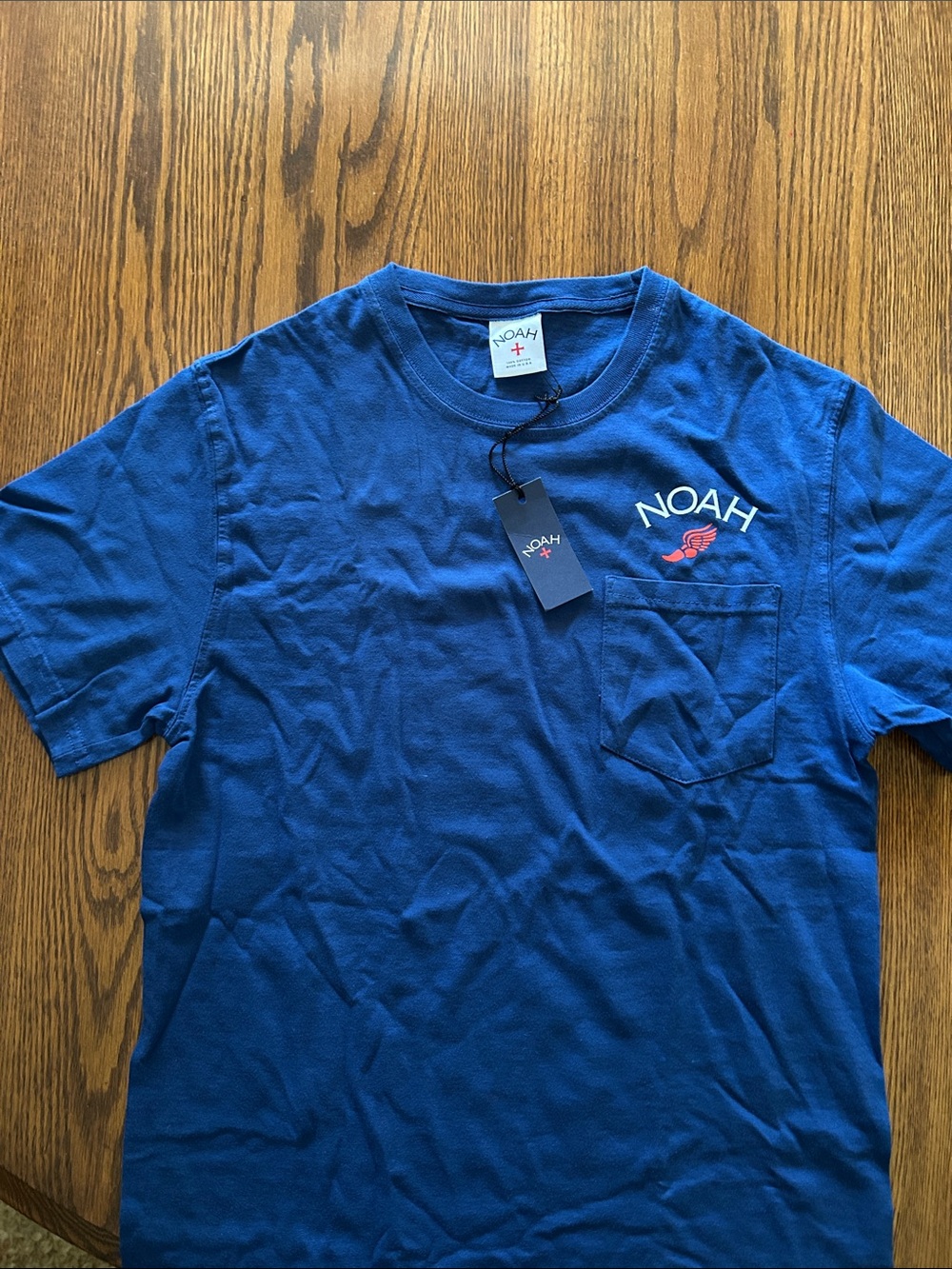 Winged Foot pocket- Men's NOAH Crew Neck